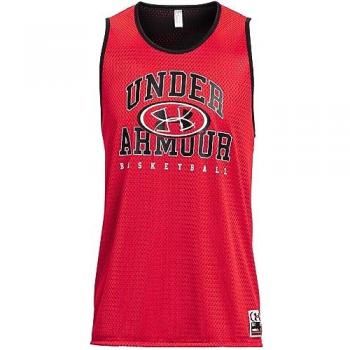 Under Armour Herren Tank Top Baseline – Rot, Extra Large