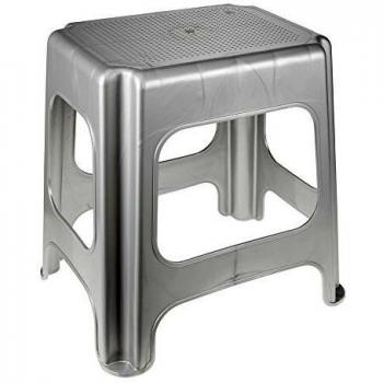 Keeeper Maxi-Tabouret 41 x 33,5 x 42,5 cm Argent