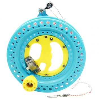 Lockable Kite Reel Winder 22cm MACARON Blue