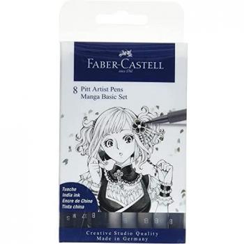 Faber-Castell Pitt Artist Pens Manga Set de 8