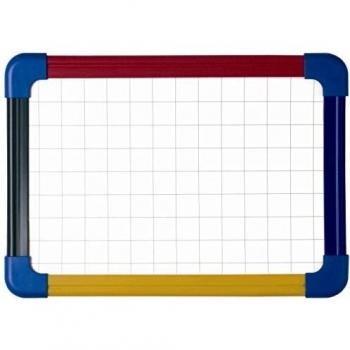 Bi-Office A4 Double Sided Gridded and Plain Board