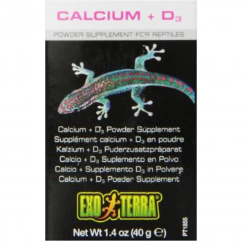Exo Terra Reptile Calcium with D3 40g