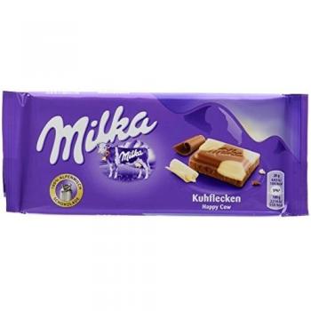 Milka Chocolate con Diseño de Vaca, 100 g