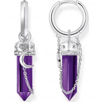 Thomas Sabo Creolen mit imitiertem Amethyst CR722-643-13