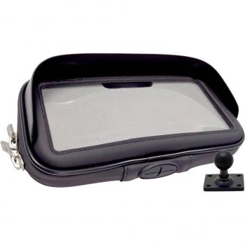 Étui horizontal Tecnoglobe Easy Gt pour smartphone avec support boule