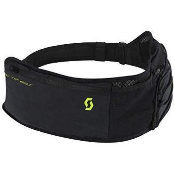 Cinturón SCOTT Trail RC en color Caviar Negro y Amarillo Azufre