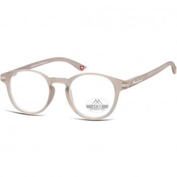 MR52 Montana Reader – Zwarte transparante bril voor heren