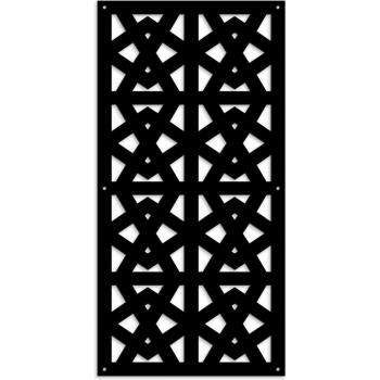 Parasol Exterior Barandilla Negro 73x148 cm