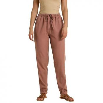 Long Tall Sally Joggers à base de lyocell, couleur marron