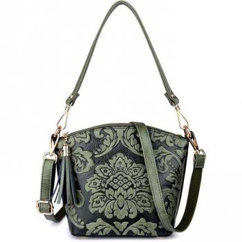 Sacoche bandoulière en cuir synthétique