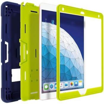 Avizar Shield iPad Pro 10,5 e Air 3 2019 – Cover a due strati con Supporto (Blue/Verde)