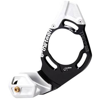 E*thirteen TRS+ Doble Guía de Cadena BB Wide 32-40 Z. con dos Deslizadores (para bielas con y sin Bashguard) blanco