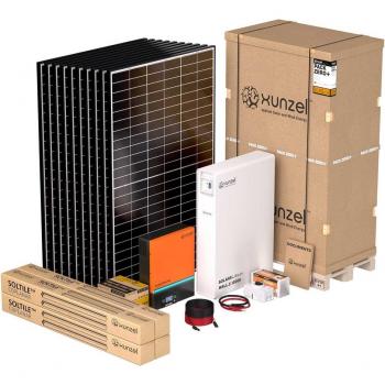 Xunzel Kit Pack Zero Solar Litio EQX3900L con Soportes