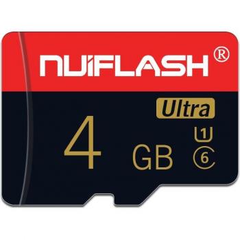 Nuiflash Mémoire Flash 64 Go Carte SD
