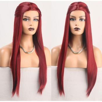 Perruque Chic Soyeuse Rouge Bomshell