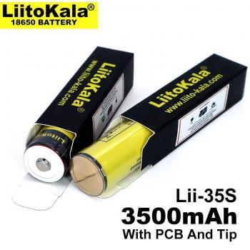 Liitokala Lii-35S 18650 3400mAh Li-ion Battery