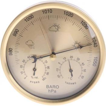 5 Inch Wall-Mounted Barometer Thermometer Hygrometer
