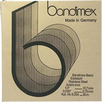 Bande d’acier ½″ V2A, 30 m