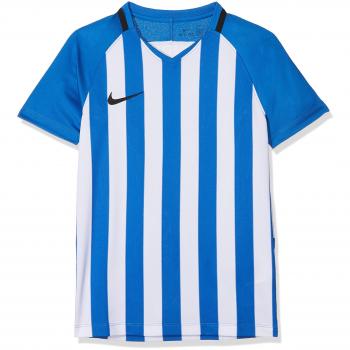 Nike Youth Division III Striped Top, Royal Blue & White, XL Size