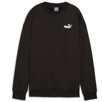 T-shirt de sport femme Puma Essentiels relaxed crew fl noir