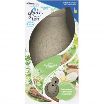Glade by Brise Sense & Spray, elektrischer Raumduft, Bali Sandelholz & Jasmin, 2er Pack
