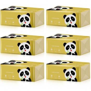 6PCS Silky Smooth Soft Premium 3-Ply Kitchen Tissues