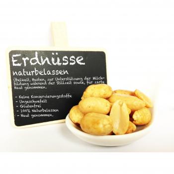 Ungesalzene Erdnusskerne 250 g – Fruchtige Nussvariation