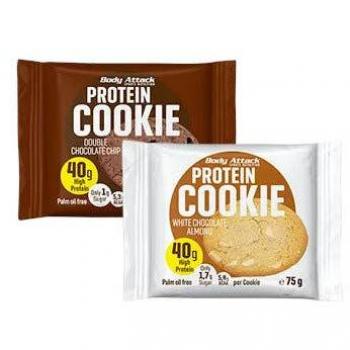 Body Attack Double Chocolate Eiweißkeks 75 g