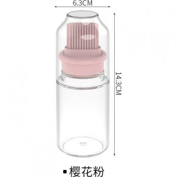 Botella de aceite con cepillo de silicona