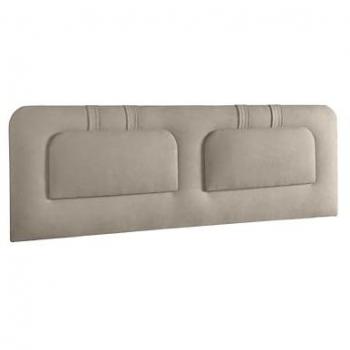 Cabecero BLUME Tapizado en Microfibra Beige 145x50x7