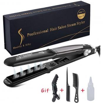 Steam Flat Iron with Four Heat Settings