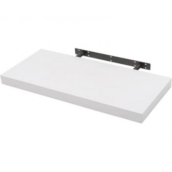 High Gloss 120 cm Woltu Floating Shelf in White