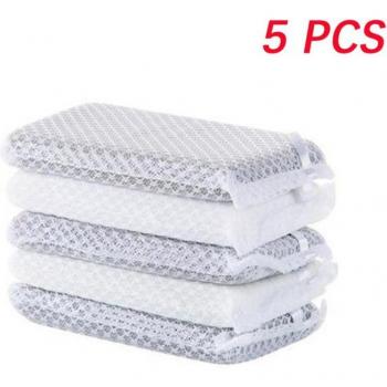 5pcs Dish Washing Cleaning Cloths