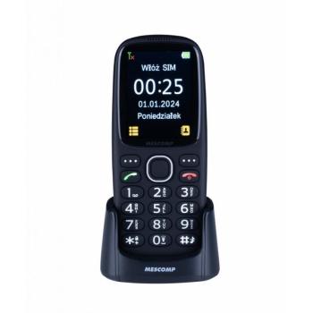 MesMed Mobiltelefon Edgar 4G Schwarz