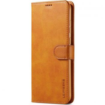 Étui en cuir pour Samsung Galaxy M11 avec rabat magnétique