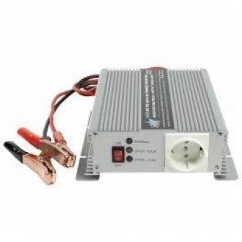 Wechselrichter HQ 600 W 12 V mit Ladegerät