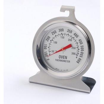 Termómetro de acero inoxidable para horno y parrilla 60°F~600°F