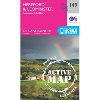 Ordnance Survey Map of Hereford & Leominster
