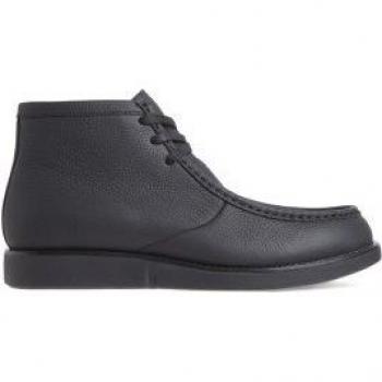 Calvin Klein Bottines casual cuir noir pour homme