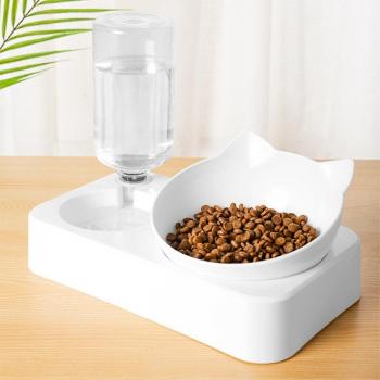 Multi-functional Pet Food and Water Bowl for Dogs and Cats with Non-Slip Grip