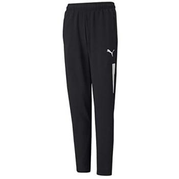 Teamliga Pro Junior Gym Trousers – Black/White