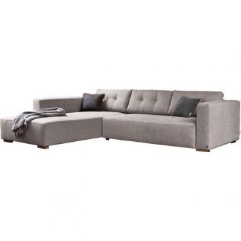 Ecksofa HEAVEN CHIC XL von TOM TAILOR HOME – Größe B:302 cm, H:85 cm, T:221 cm, grau
