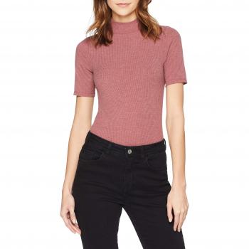 T-shirt G-STAR RAW Silber Slim Funnel Rouge Femme