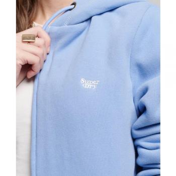 Sudadera Superdry Essential con Forro de Borg y Cremallera Completa