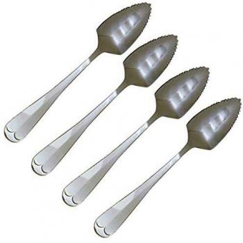 Stainless Steel Grapefruit Spatula Set by Norpro