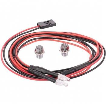 Luz LED de Cola para Camiones RC WPL C14 C24 B14 B24 B16 B36 Q60 Q61 Q62 Q63 Q64 Q65