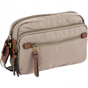 Camel Active BARI Cross Bag M Beige mit verstellbarem Schultergurt