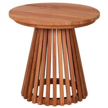 Wetterfester Beistelltisch Bolton aus Plantagen-Teak