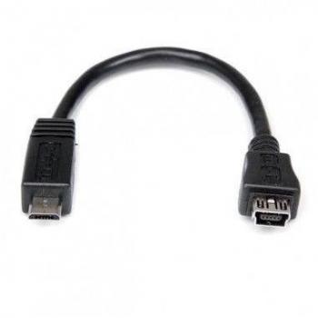 Cavo adattatore 15 cm M/F Micro USB a Mini USB