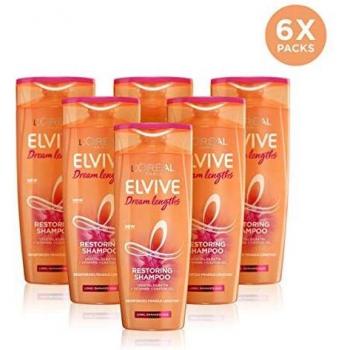 Ultra-Strength Long Hair Keratin Shampoo – 400 ml (Bundle of 6)